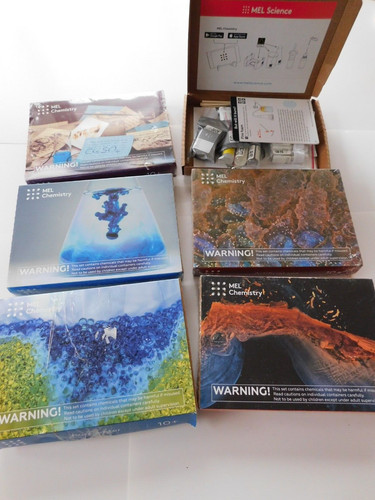 Mel chemistry science kits lot - chemistry,